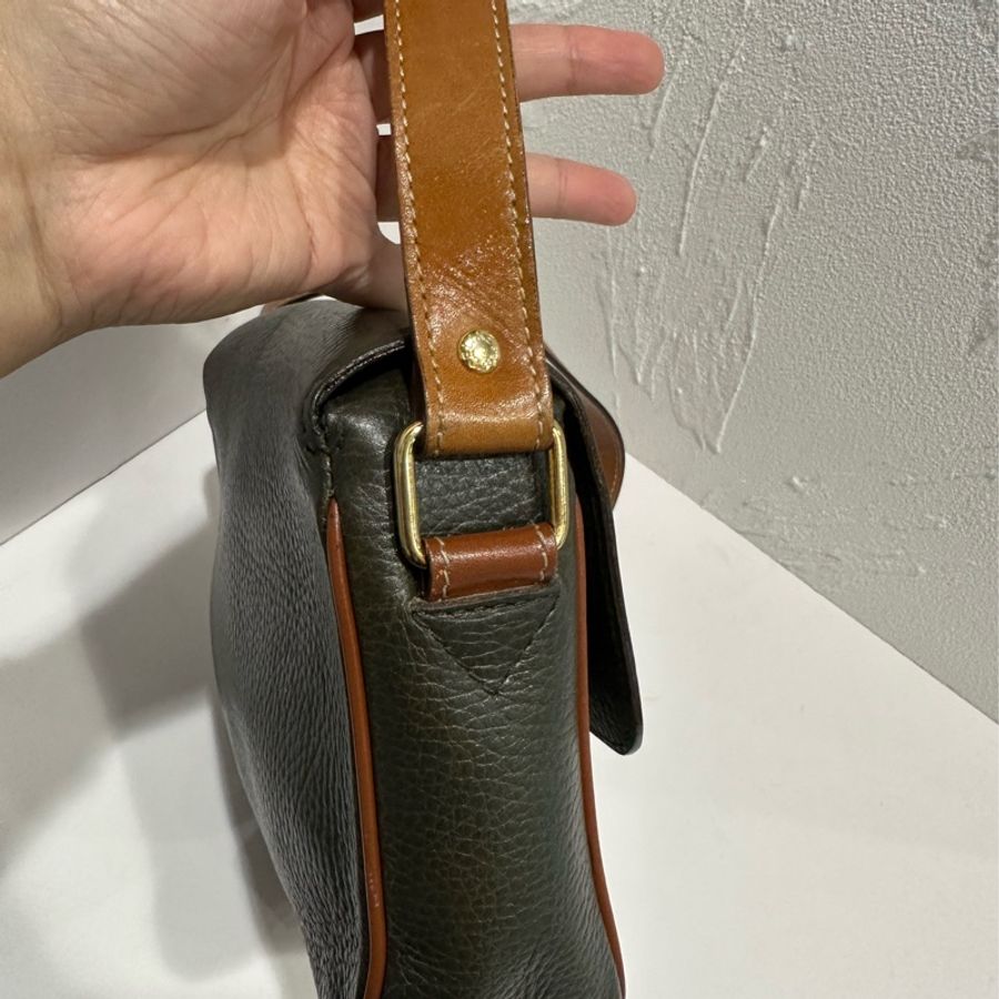 Celine vintage green bag-10