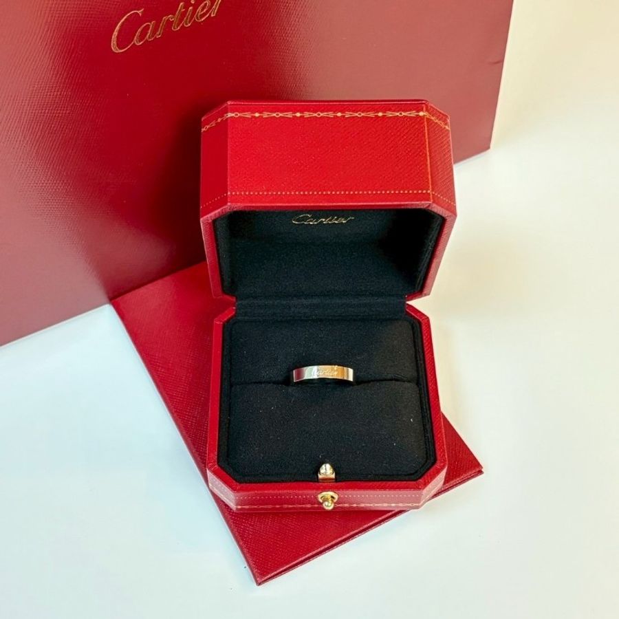 Cartier 950鉑金 戒指-1