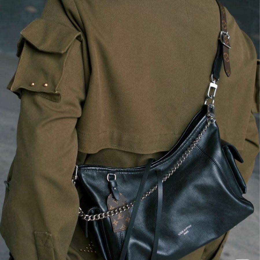 Lv carryall cargo黑武士小號 🈶購證 #調節肩帶 #黃金尺寸 #男女同款-10