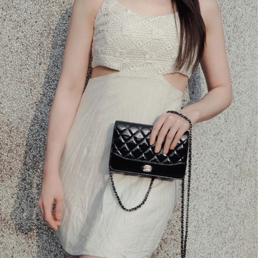 🈶購證 #全配 #絕版收藏 #香奈兒woc黑金流浪系列-2