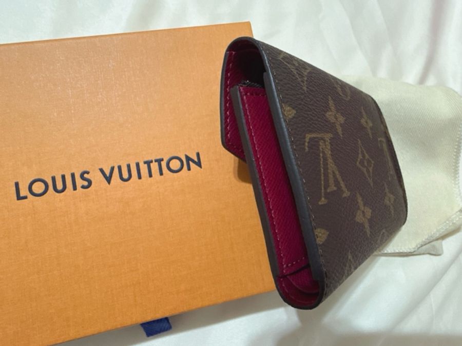 新Lv 經典老花 三摺短夾  LV VICTORINE M41938-4