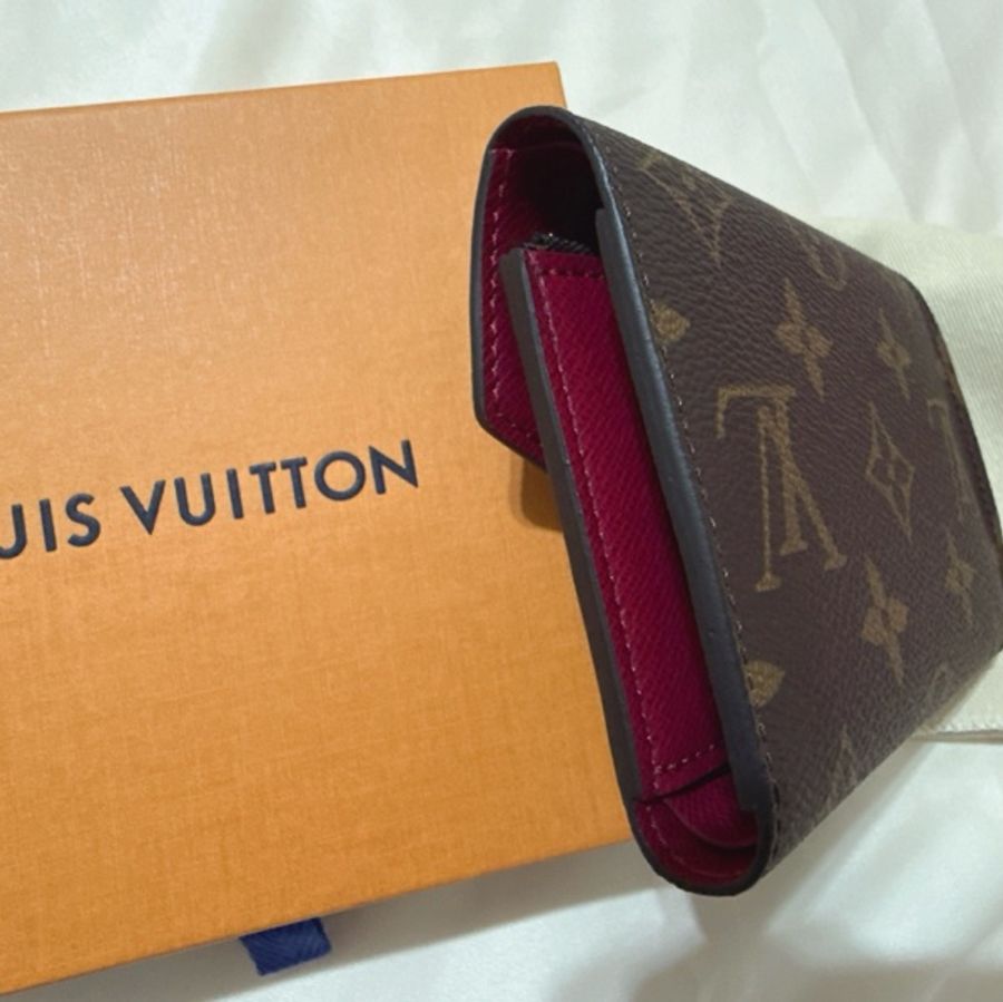 新Lv 經典老花 三摺短夾  LV VICTORINE M41938-10