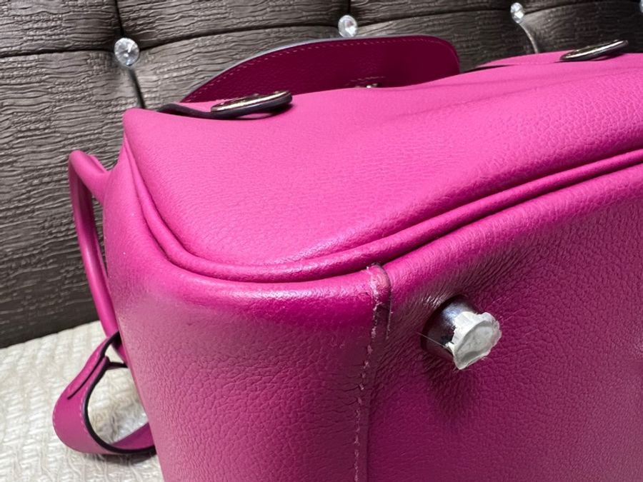 Hermes Lindy26 k5托斯卡紫Evergrain皮-3
