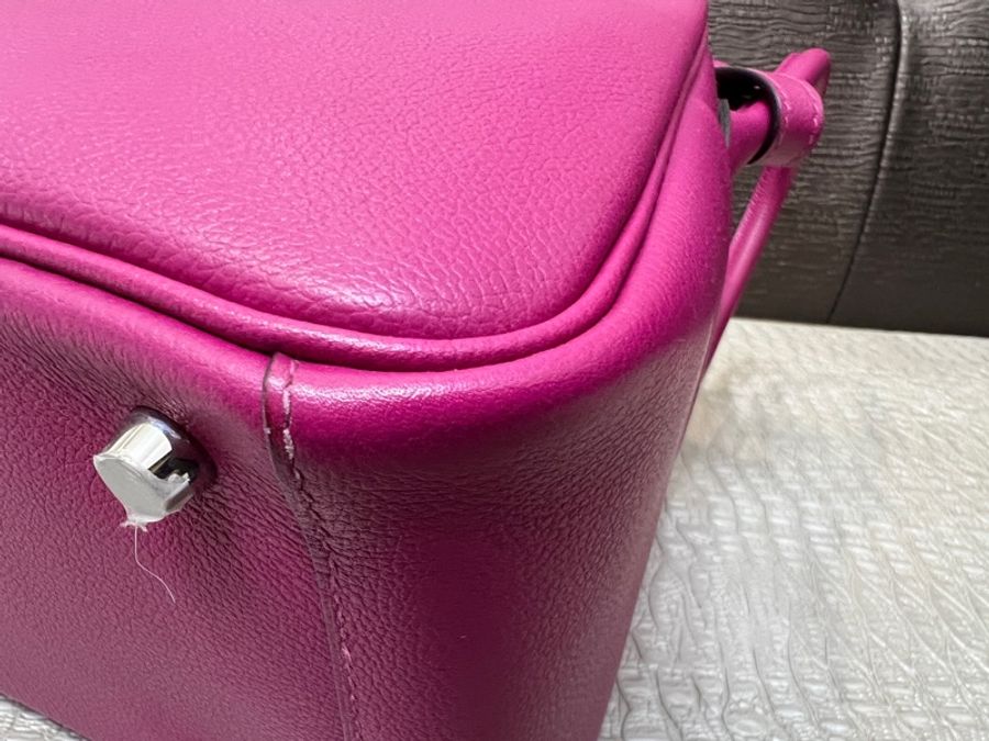 Hermes Lindy26 k5托斯卡紫Evergrain皮-5