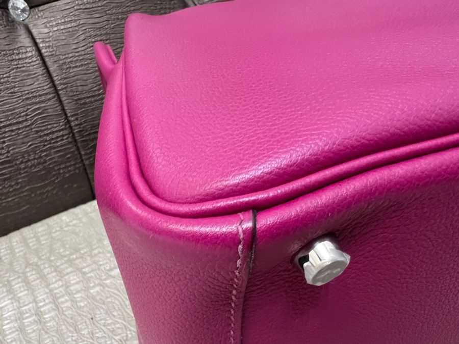 Hermes Lindy26 k5托斯卡紫Evergrain皮-6