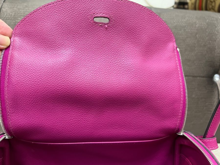 Hermes Lindy26 k5托斯卡紫Evergrain皮-7