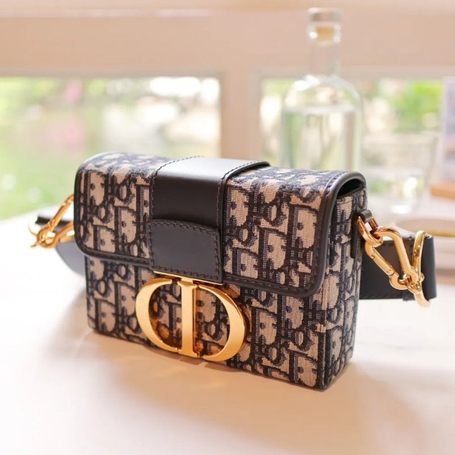 Dior 30 Montaigne Oblique 迷你盒子斜揹包 手袋-1