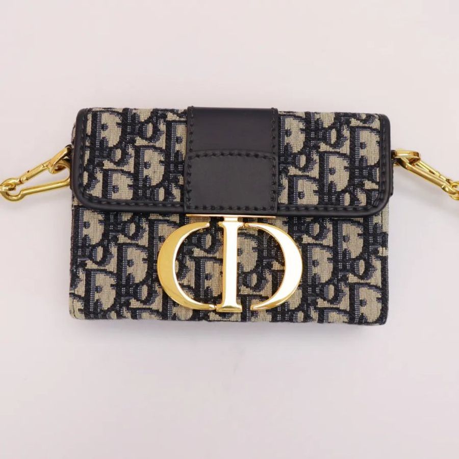 Dior 30 Montaigne Oblique 迷你盒子斜揹包 手袋-12