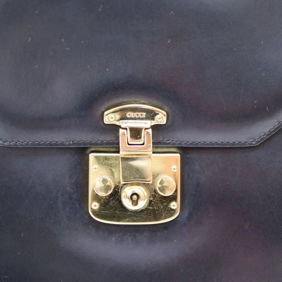 Gucci 中古品手柄 Padlock 兩用手袋 Vintage Bag-7