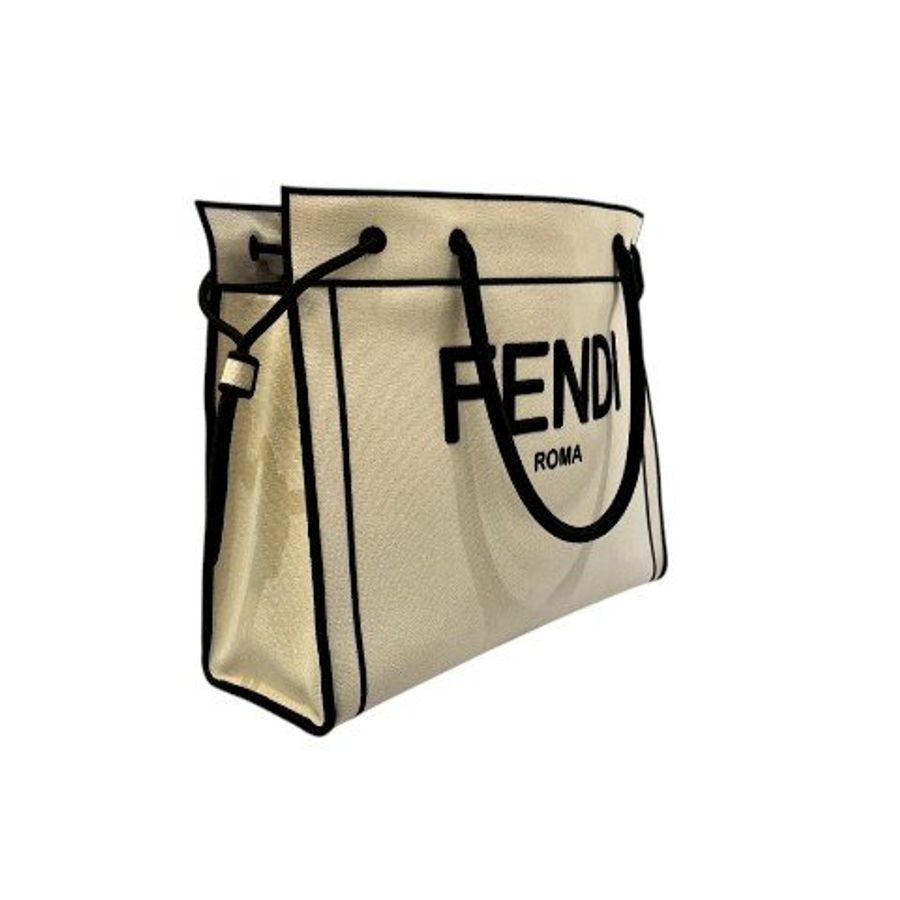 FENDI ROMA 帆布購物托特包-2