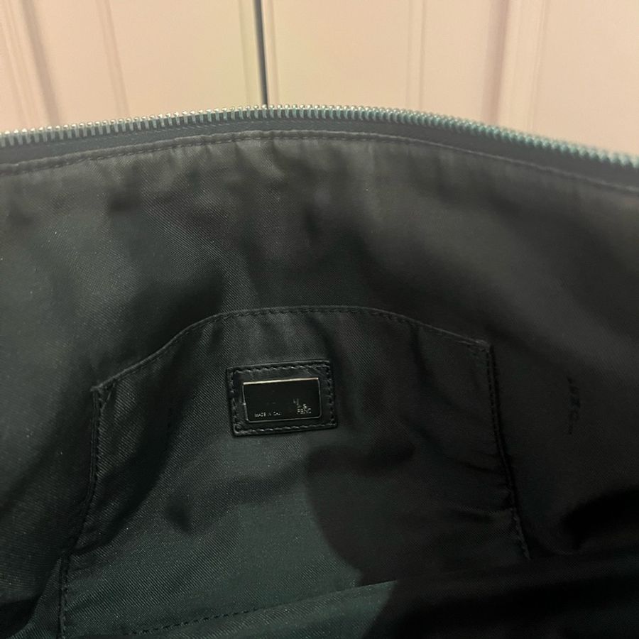 FENDI 中古老花logo手提包-16