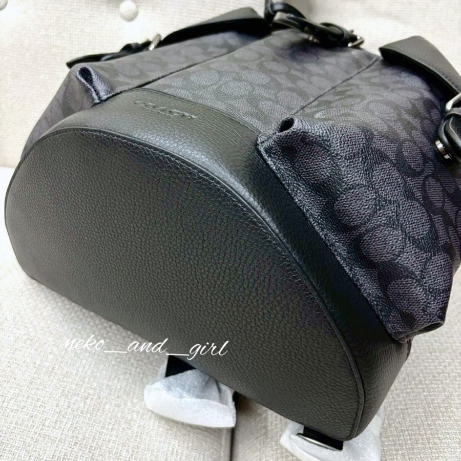 台灣現貨💕 Coach logo 後背包-2