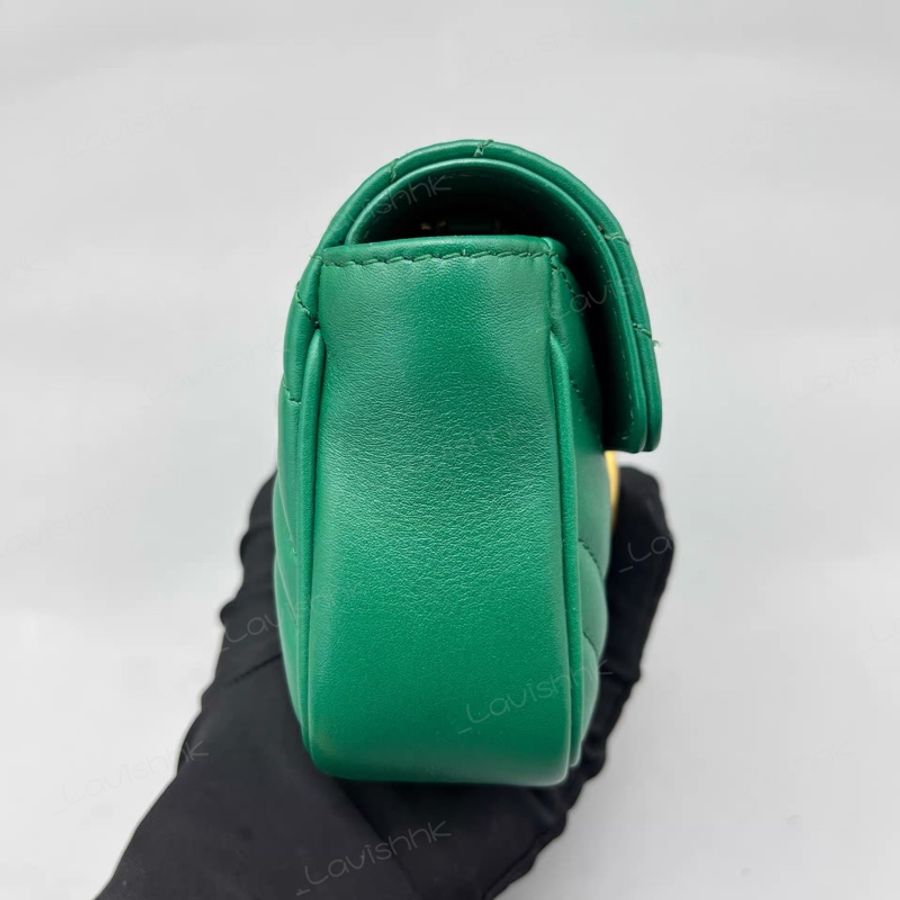 Gucci 馬蒙超mini綠色-2