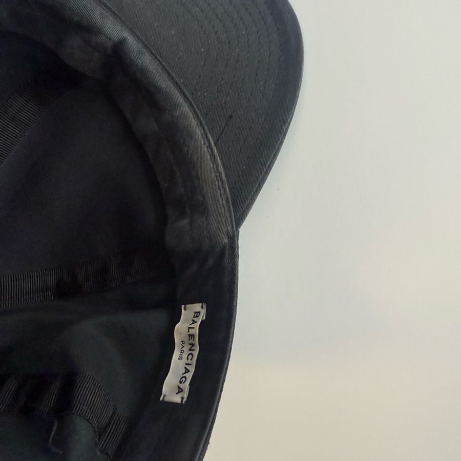 ✔️BALENCIAGA 巴黎世家 LOGO黑色 刺繡棒球帽/老帽/帽子-15