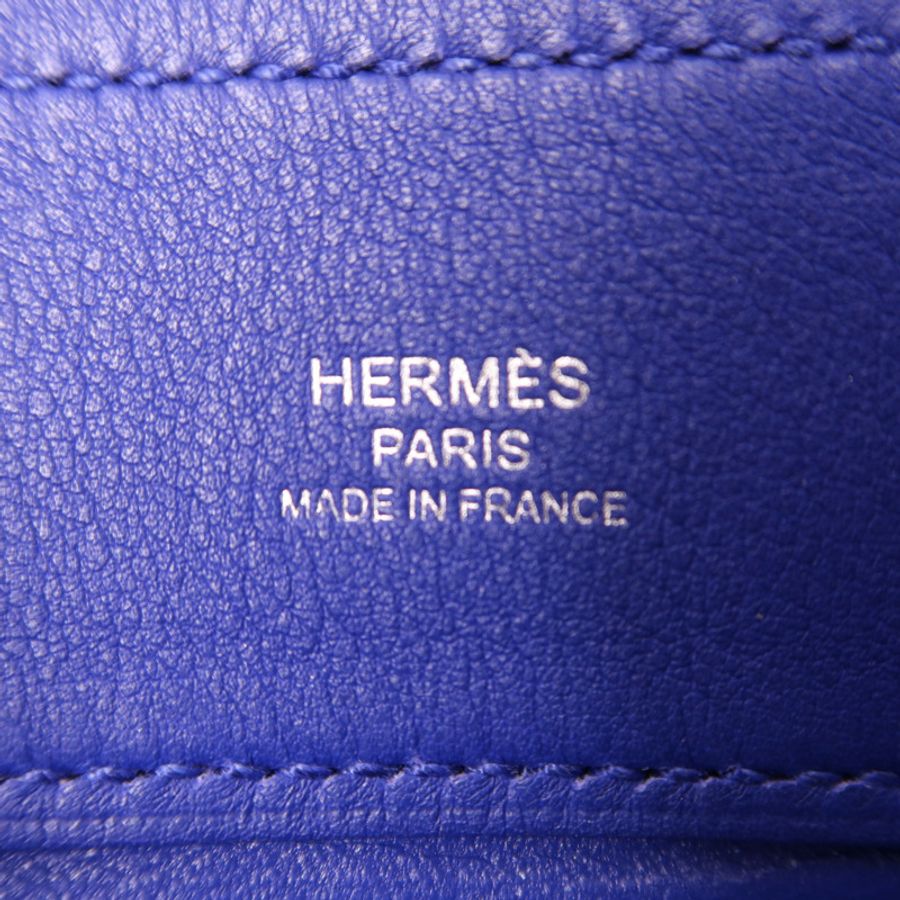 HERMES 【激減優惠】Chevre皮革/Swift皮革Aline銀扣肩背袋-5