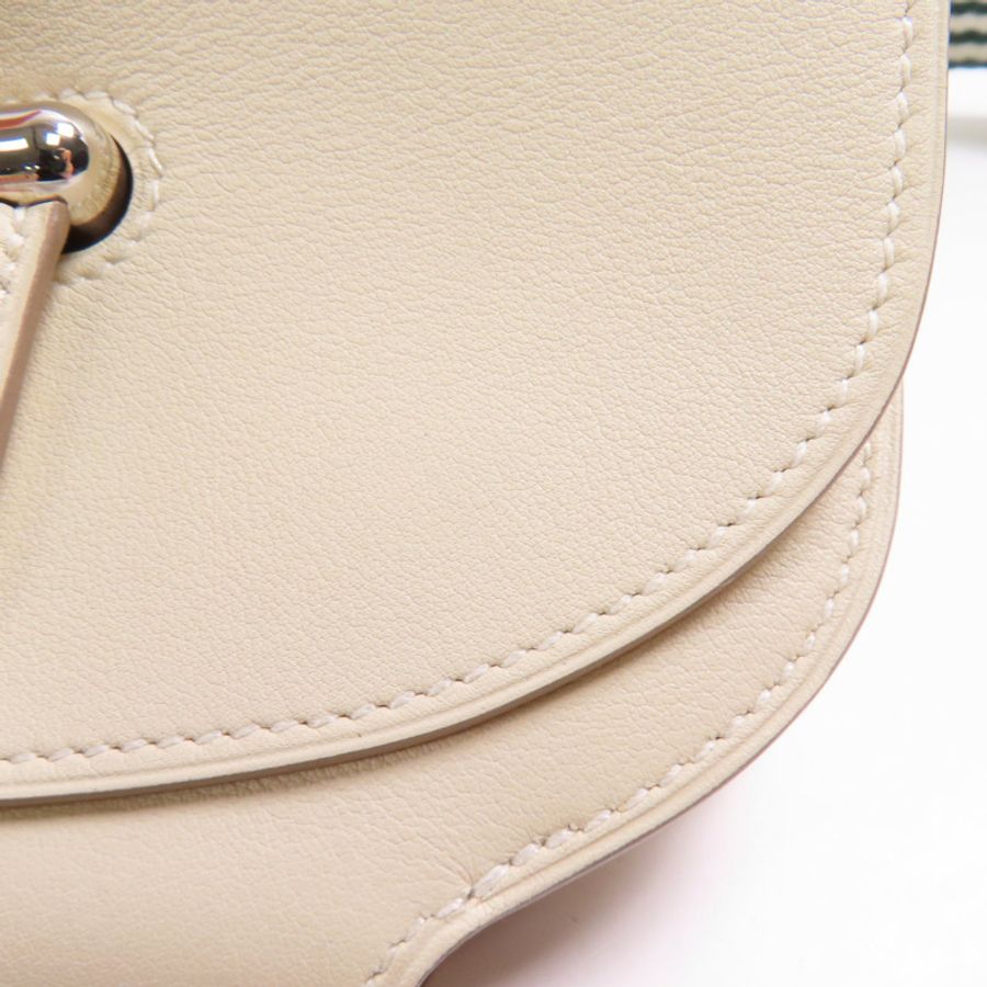 HERMES 【激減優惠】Swift皮革Mini Convoyeur銀扣肩背袋-6