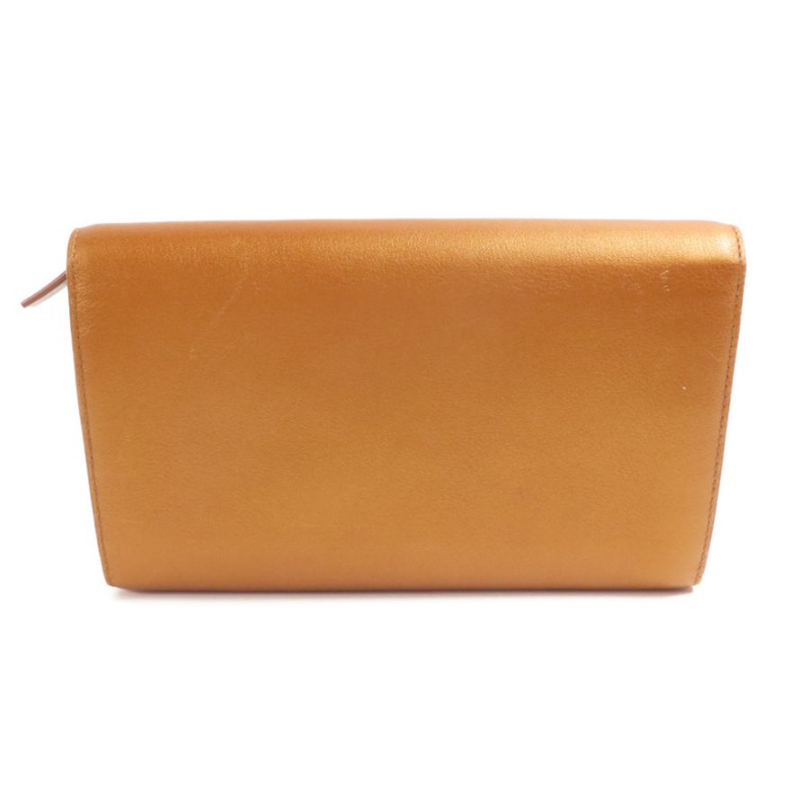 Delvaux 【激減優惠】牛皮皮革Simplissime Long Wallet金扣長錢包-1