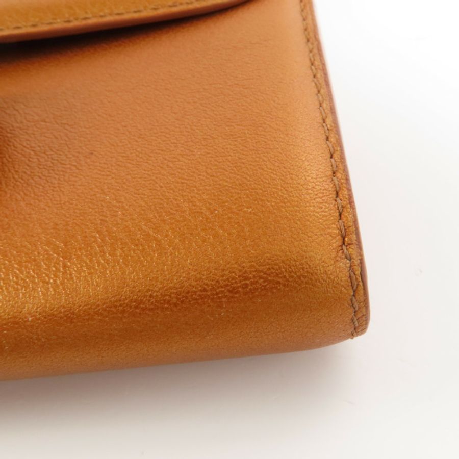 Delvaux 【激減優惠】牛皮皮革Simplissime Long Wallet金扣長錢包-6