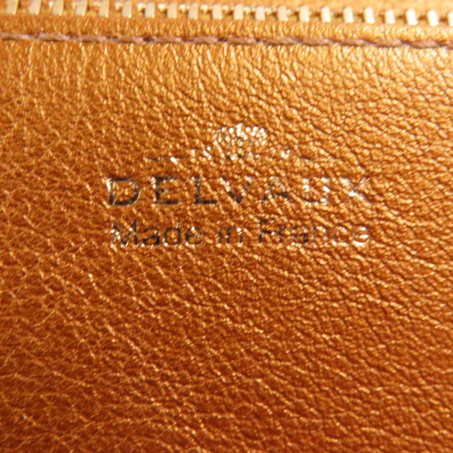 Delvaux 【激減優惠】牛皮皮革Simplissime Long Wallet金扣長錢包-11