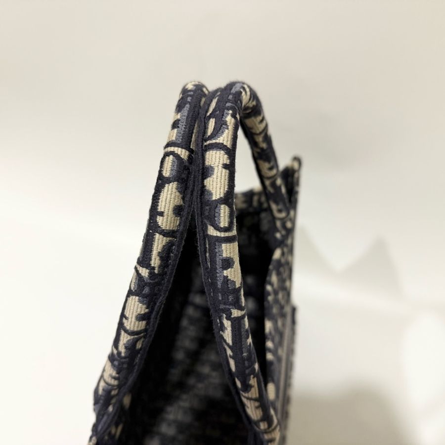 DIOR老花緹花布中號BOOK TOTE托特包M1296ZRIW-11