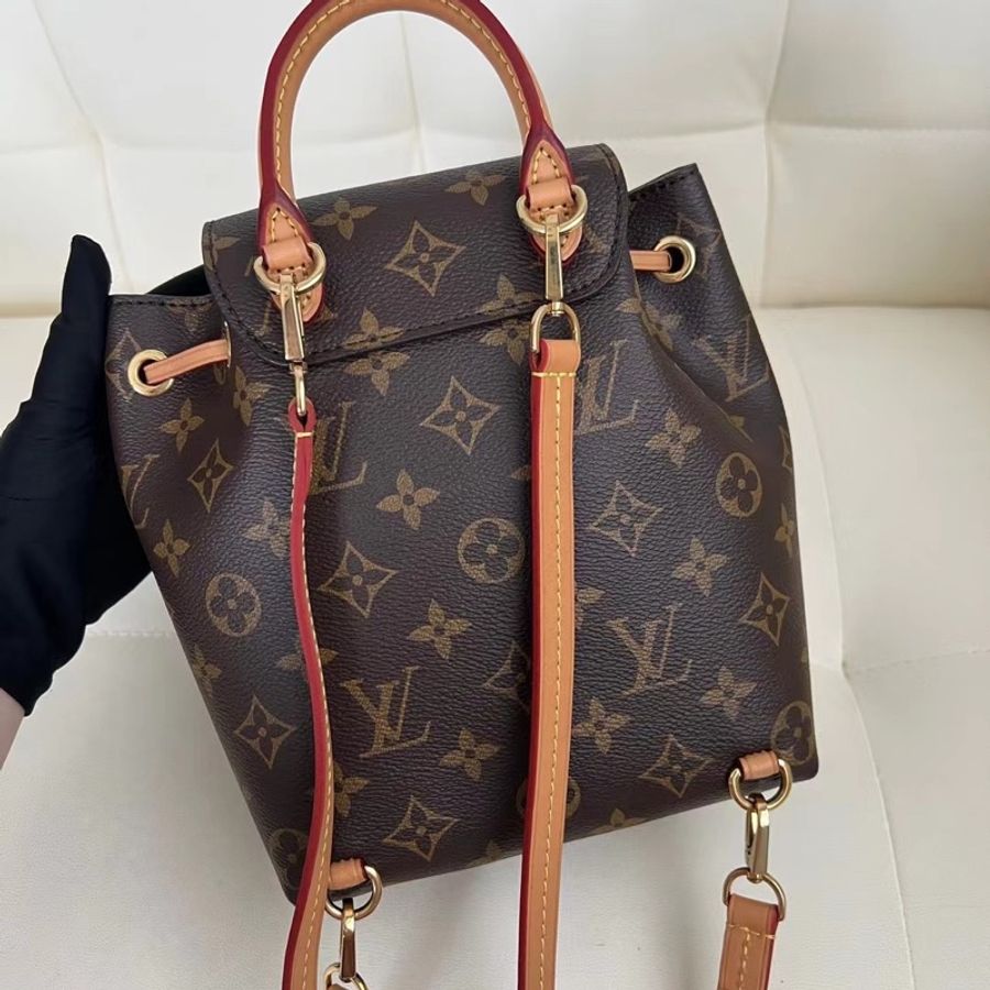 Louis Vuitton Montsouris bb 小書包 晶片款-4