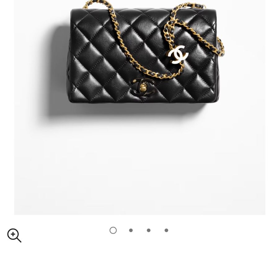 ［低調奢華之選] Chanel 24A flap bag - 白色琺瑯雙C調節扣 adjustable shoulder strap with CC logo clasp-6