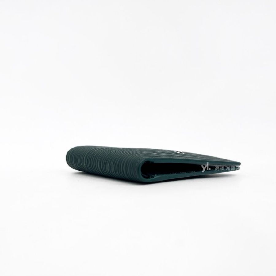 ❣Montblanc 英倫綠4810系列對開8卡短夾-6