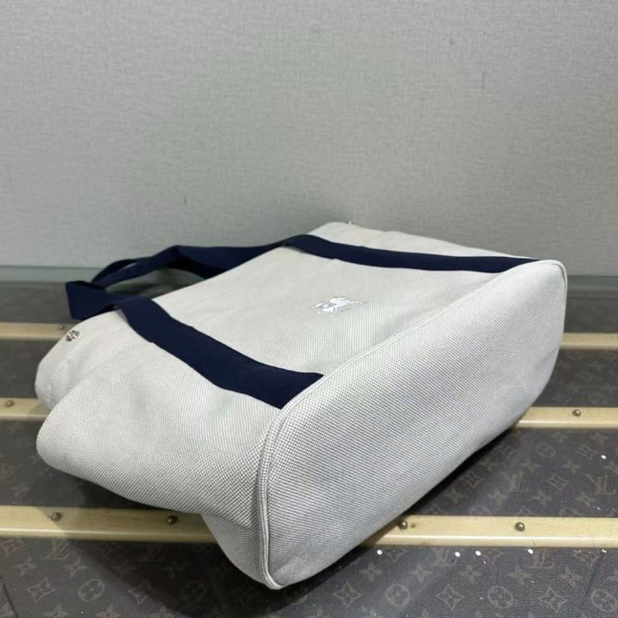 ✨HERMES Cabriole napp帆布三件套媽咪手提肩背包 37*32*18 全新閒置-4