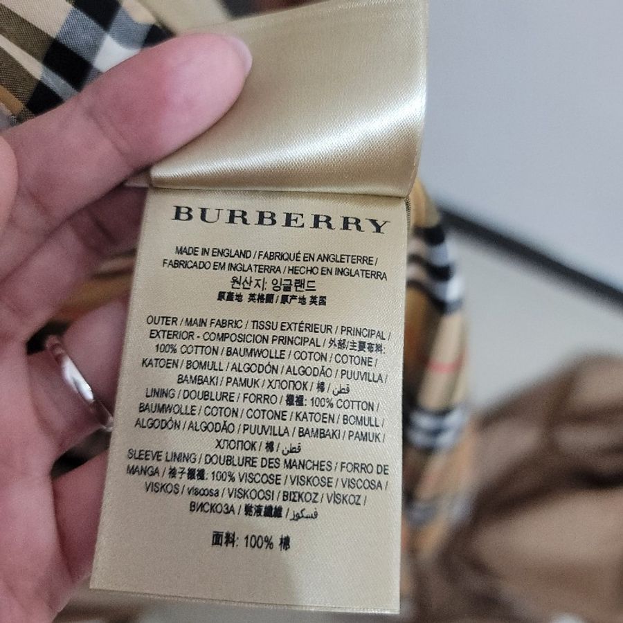 Burberry,休閒剪裁 westminster 風衣-6