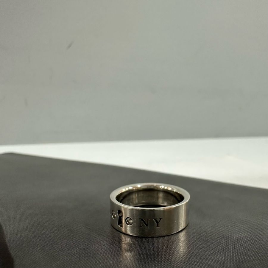 Tiffany & co key hole 925銀 戒指-2
