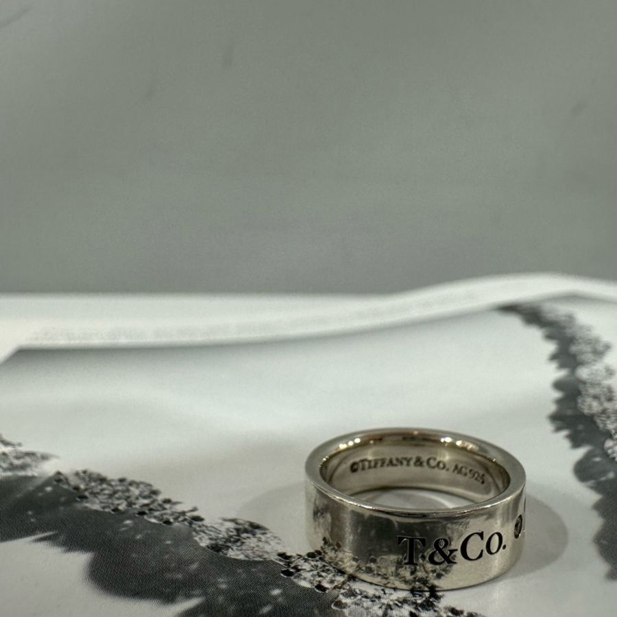 Tiffany & co key hole 925銀 戒指-3