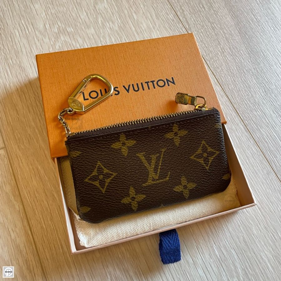 LV Louis Vuitton Monogram 零錢包-0