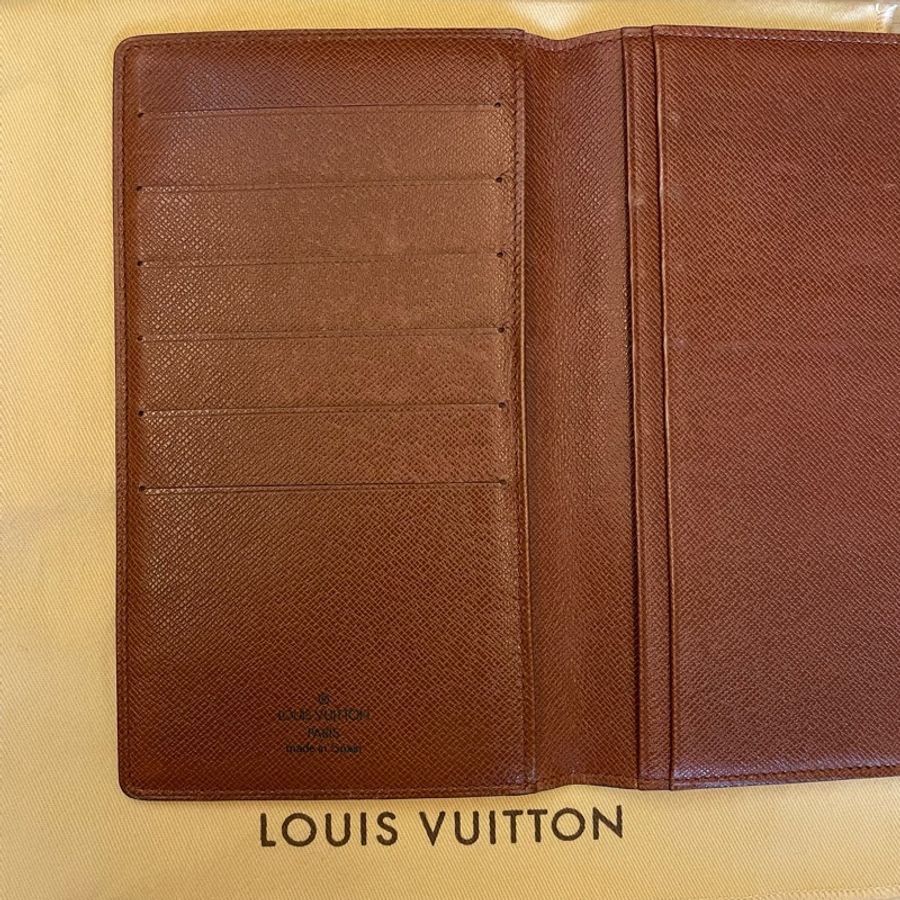 LV Louis Vuitton Monogram 老花長夾/護照夾-13