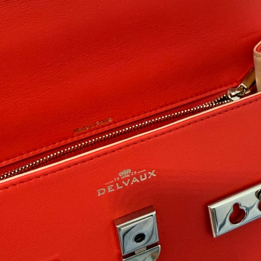 Delvaux Tempête MM|Piment Calf Souple 全新|附購證+全配件-4