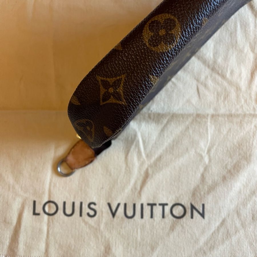 LV Louis Vuitton Monogram 麻將包 手提包-8