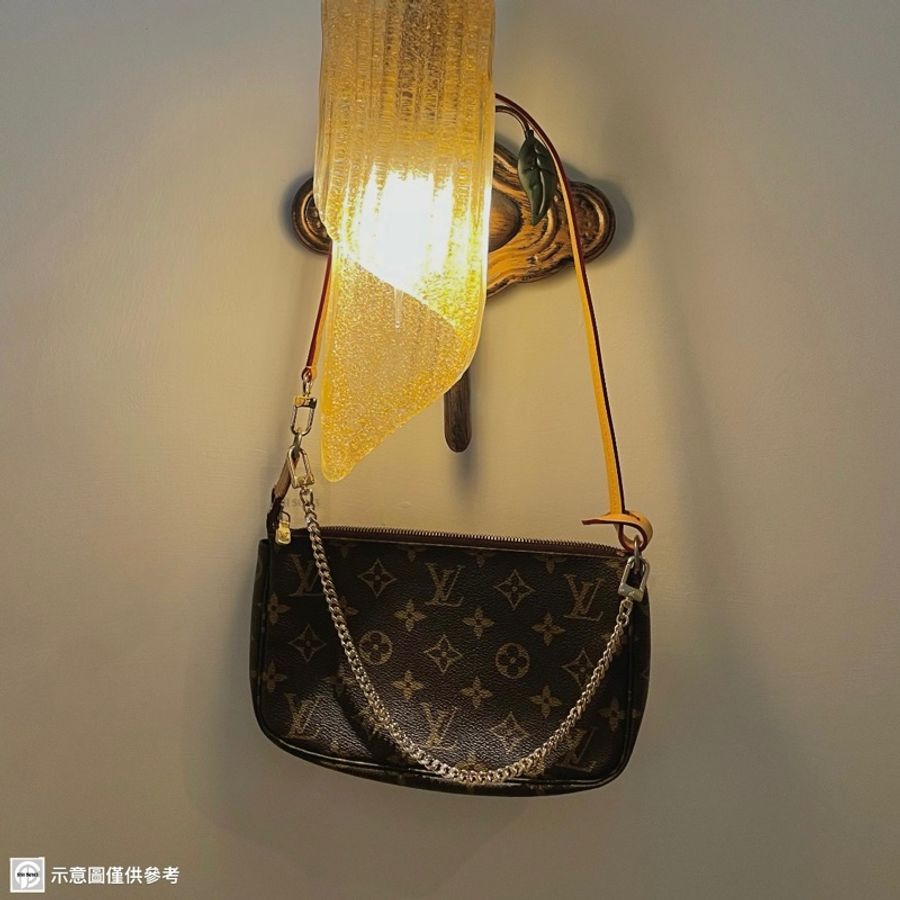 LV Louis Vuitton Monogram 麻將包 手提包-4
