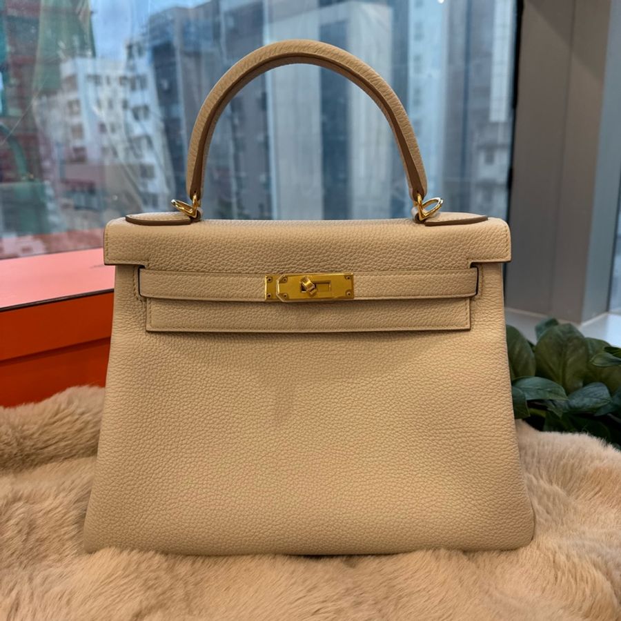HERMES Kelly 28 8L冰川白金togostamp u-6