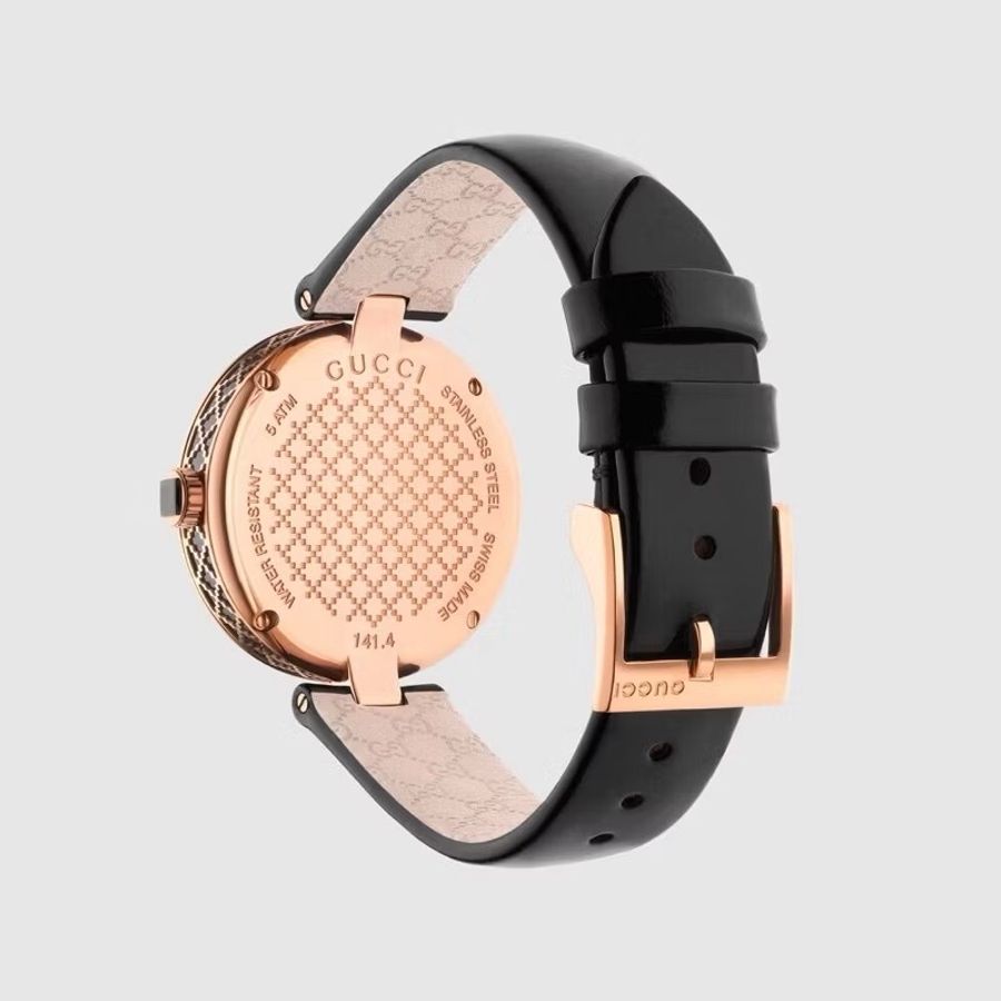 二手 GUCCI Diamantissima腕表 32毫米 玫瑰金 錶面9成新 錶帶全新-1
