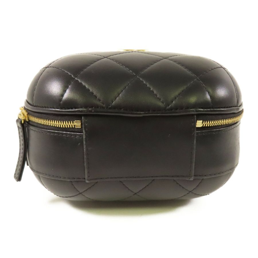 CHANEL 【激減優惠】牛皮皮革Small Vanity Case金扣手挽肩背兩用袋-3