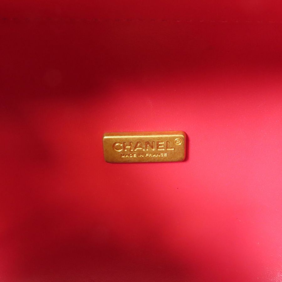 CHANEL 【激減優惠】牛皮皮革Small Vanity Case金扣手挽肩背兩用袋-15
