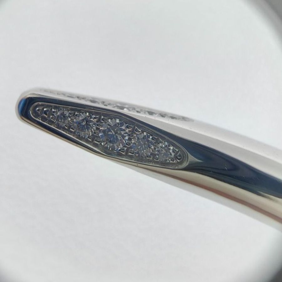 Cartier 卡地亞 Juste Un Clou 18K白金 粗版頭尾鑽石手環 Size 16 Bracelet-6