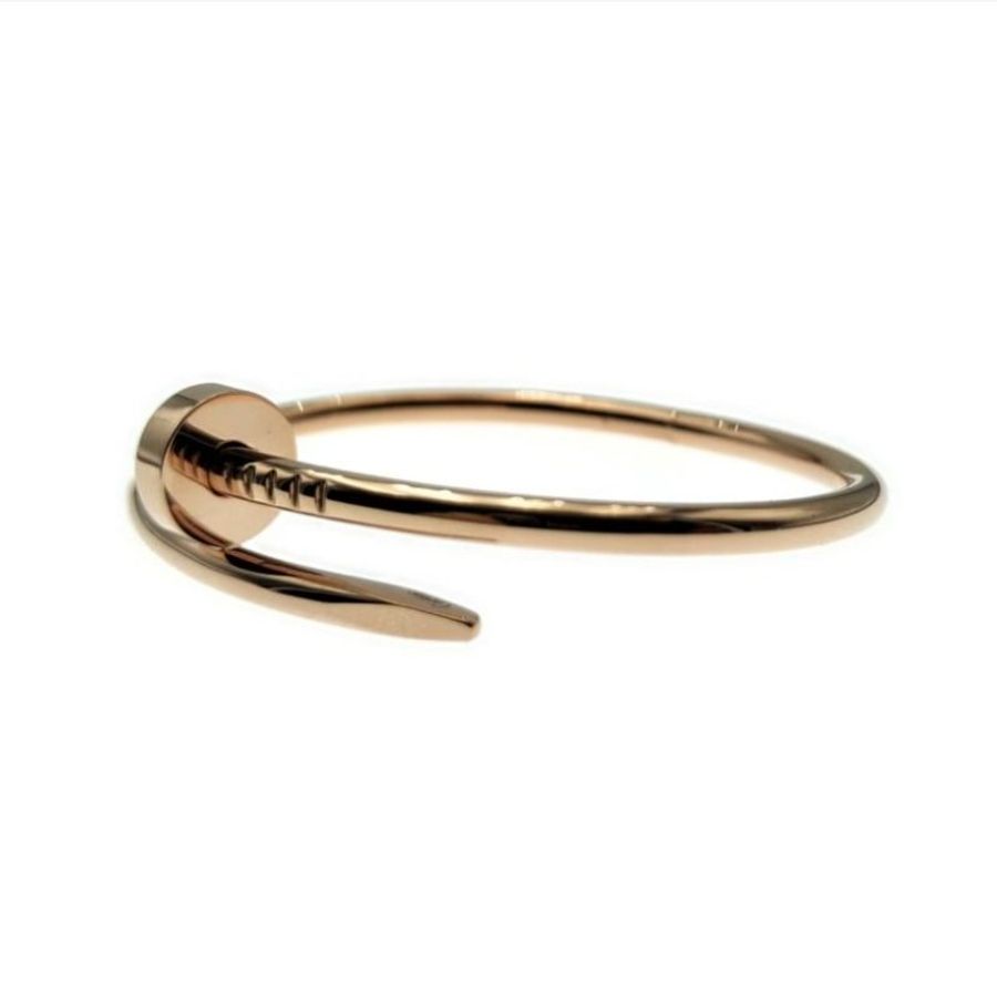 Cartier 卡地亞 Juste Un Clou 18K玫瑰金 粗版無鑽手環 Size 16 Bracelet-1