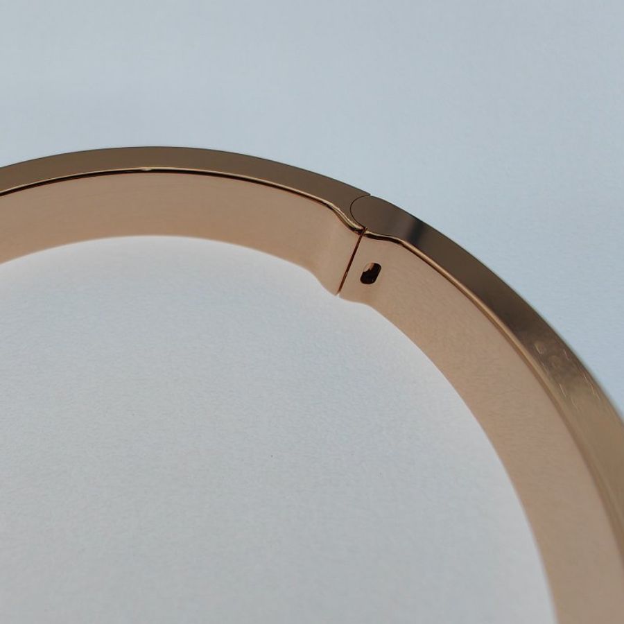 Cartier 卡地亞 Love 18K玫瑰金 寬版滿天星鑽石手環 Size 16 Bracelet-7