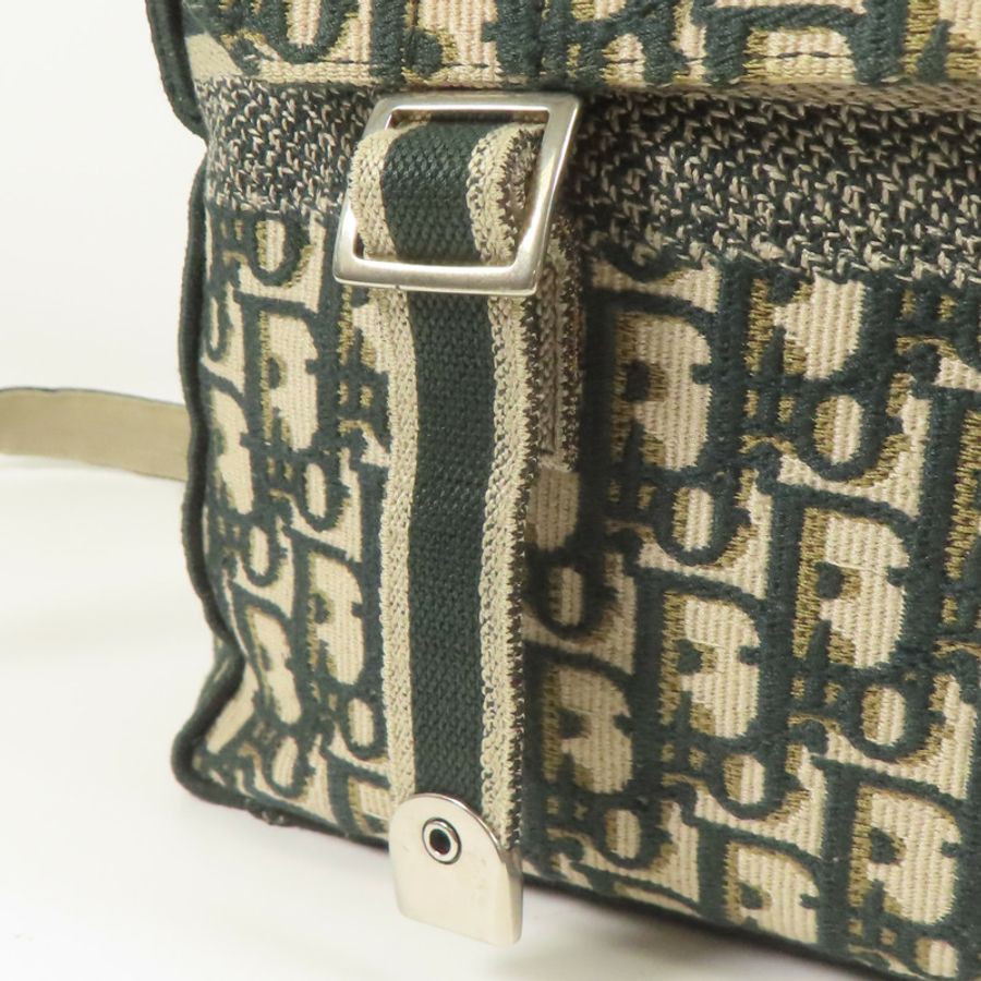 Dior 帆布Medium Diorcamp Bag銀扣肩背袋-8