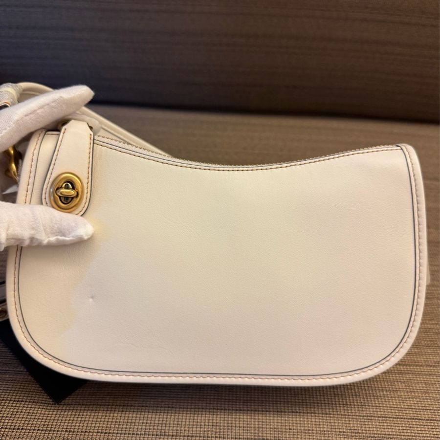 Coach Swinger23 白色 閑置全新-2