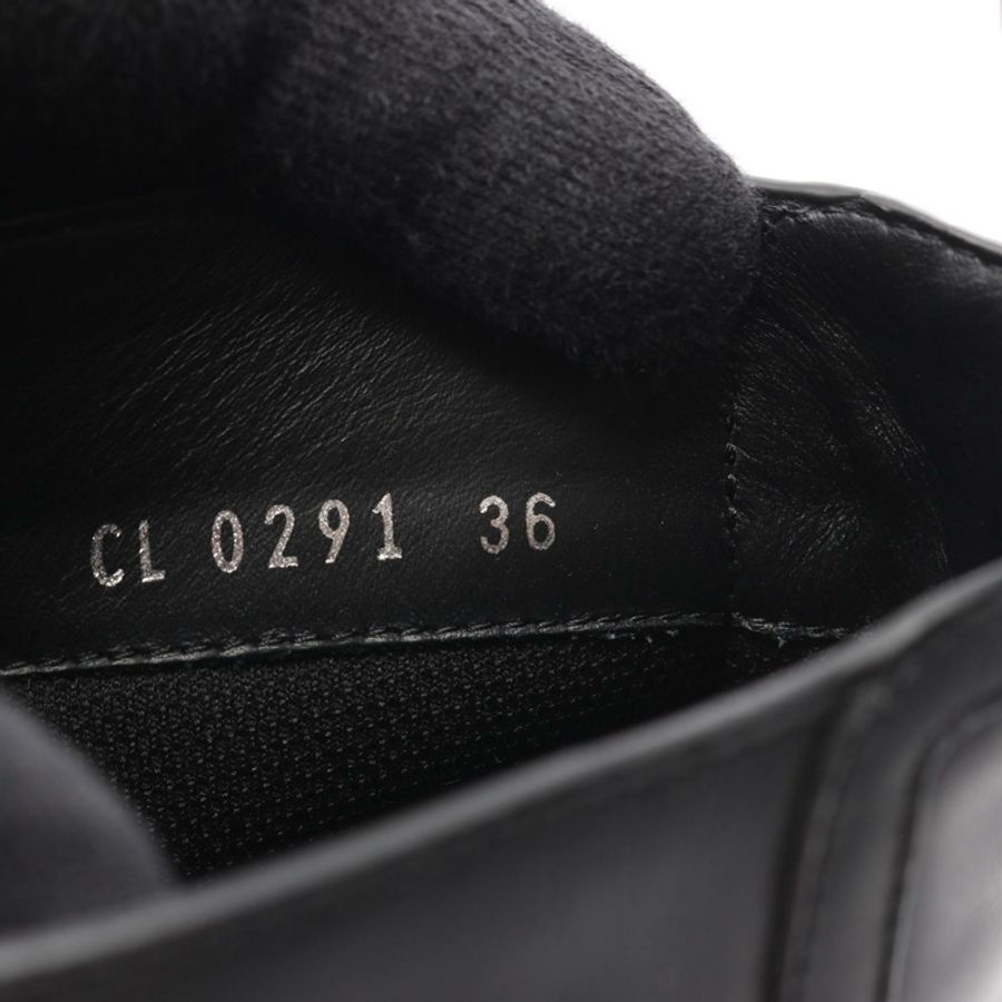 路易威登 Polar Monogram 女款短靴 CL0291 皮革橡膠帆布黑 #36-6