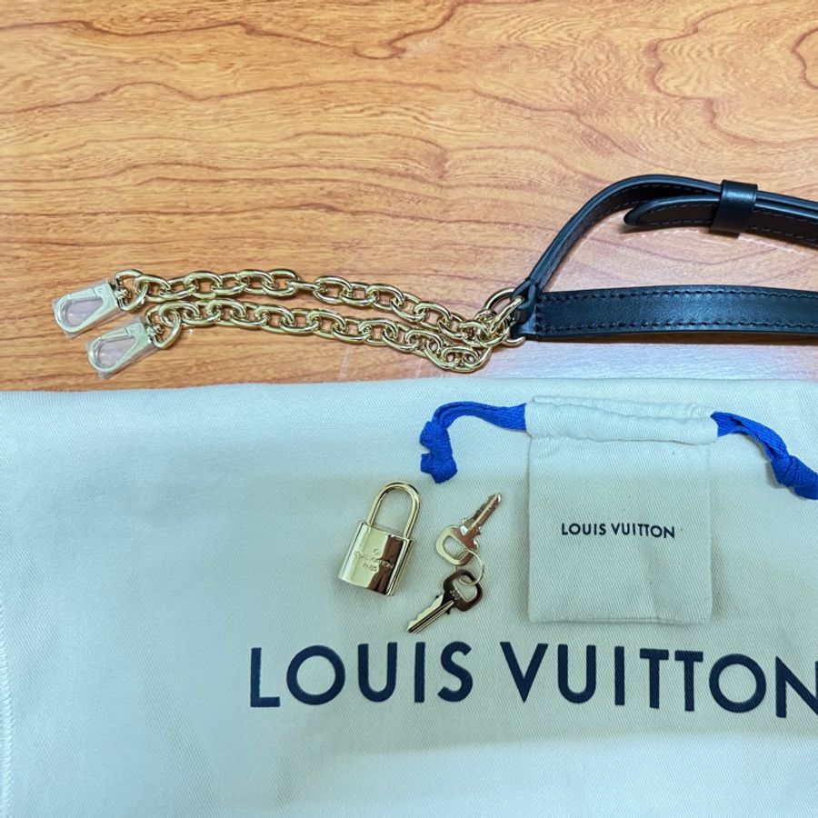 Louis Vuitton speedy bandoliers 20  black-10