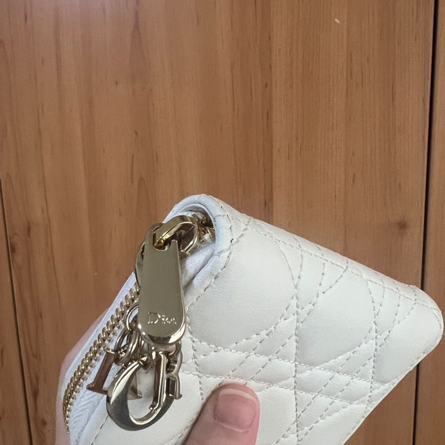 Dior 白羊皮Lady Dior Voyageur零錢卡包S0985ONMJ-7