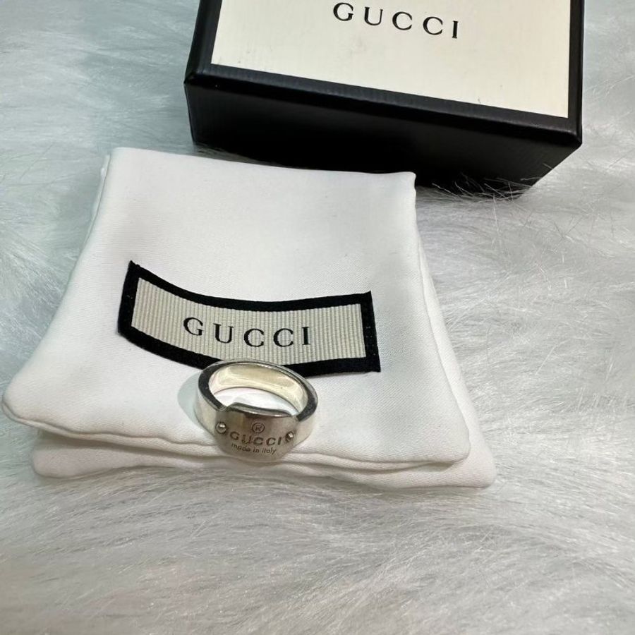 GUCCI logo戒指-2