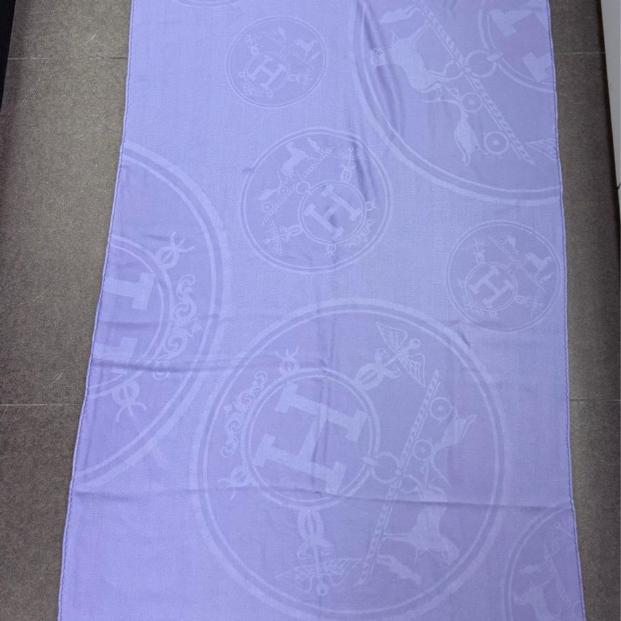 hermes 羊絨圍巾-1